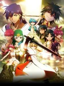 دانلود انیمه Magi: The Labyrinth of Magic