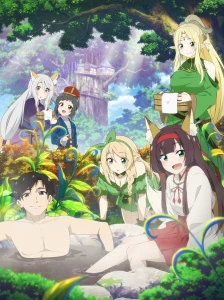 دانلود انیمه Meitou "Isekai no Yu" Kaitakuki: Around 40 Onsen Mania no Tensei Saki wa, Nonbiri Onsen Tengoku deshita